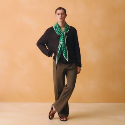 ロザンジュ - メンズ シルクマフラー＆カシミヤストール | Hermès